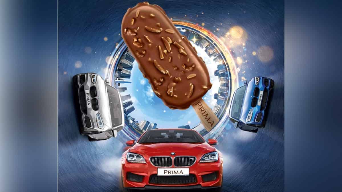3 خودرو BMW جایزه قرعه کشی بستنی پریما میهن