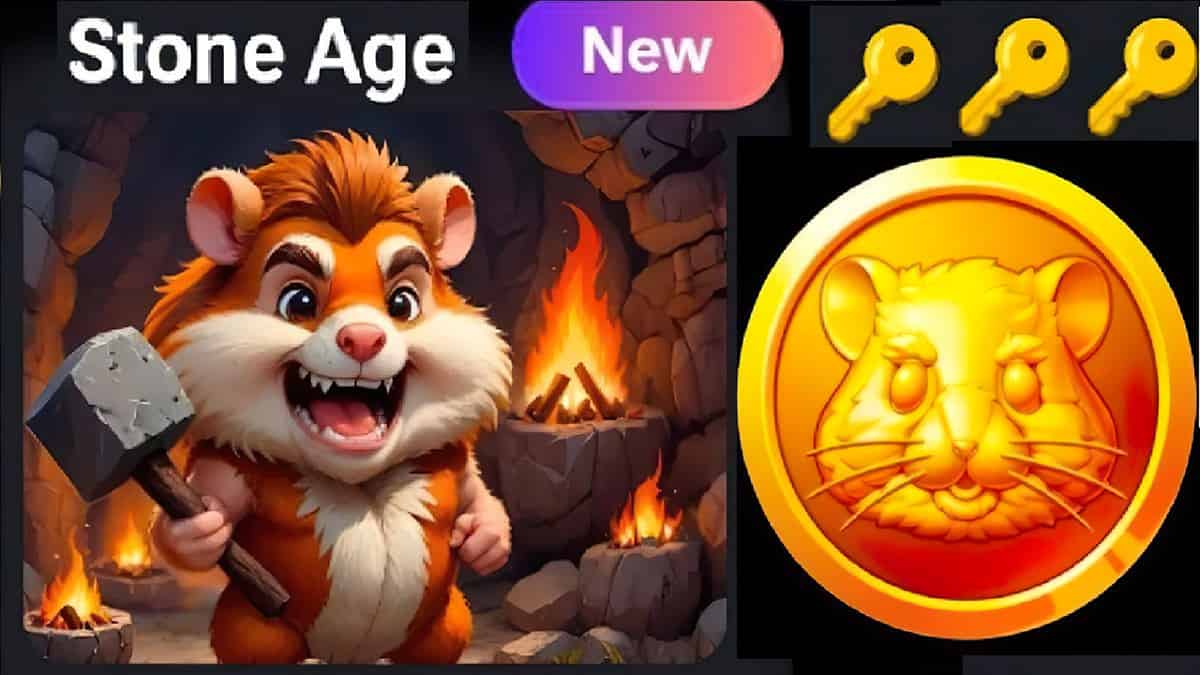 دریافت کلید رایگان همستر با بازی جدید Stone age