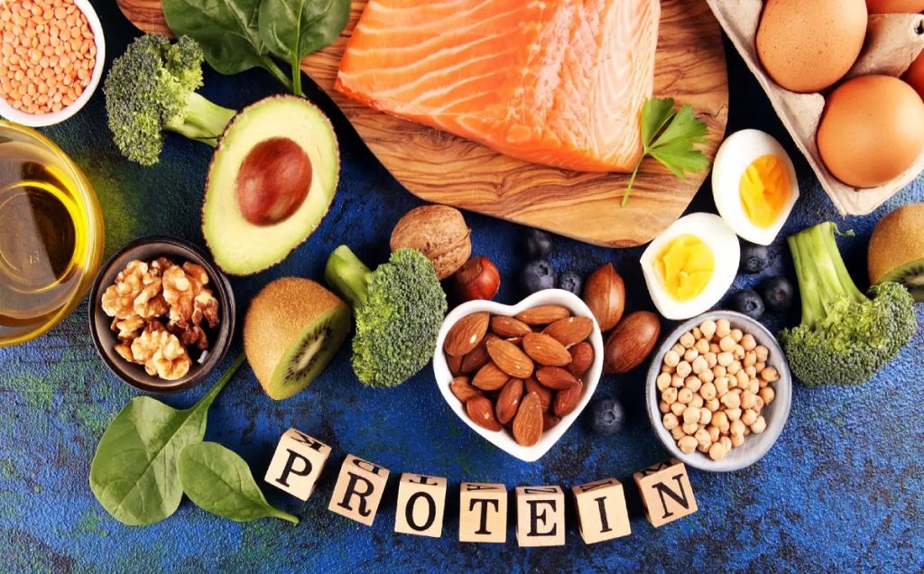 مواد غذایی حاوی پروتئین برای لاغری بدون ورزش