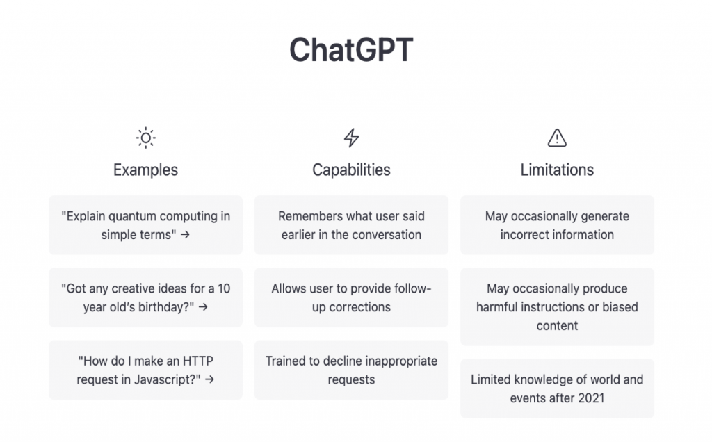 قابلیت و معایب ChatGPT 