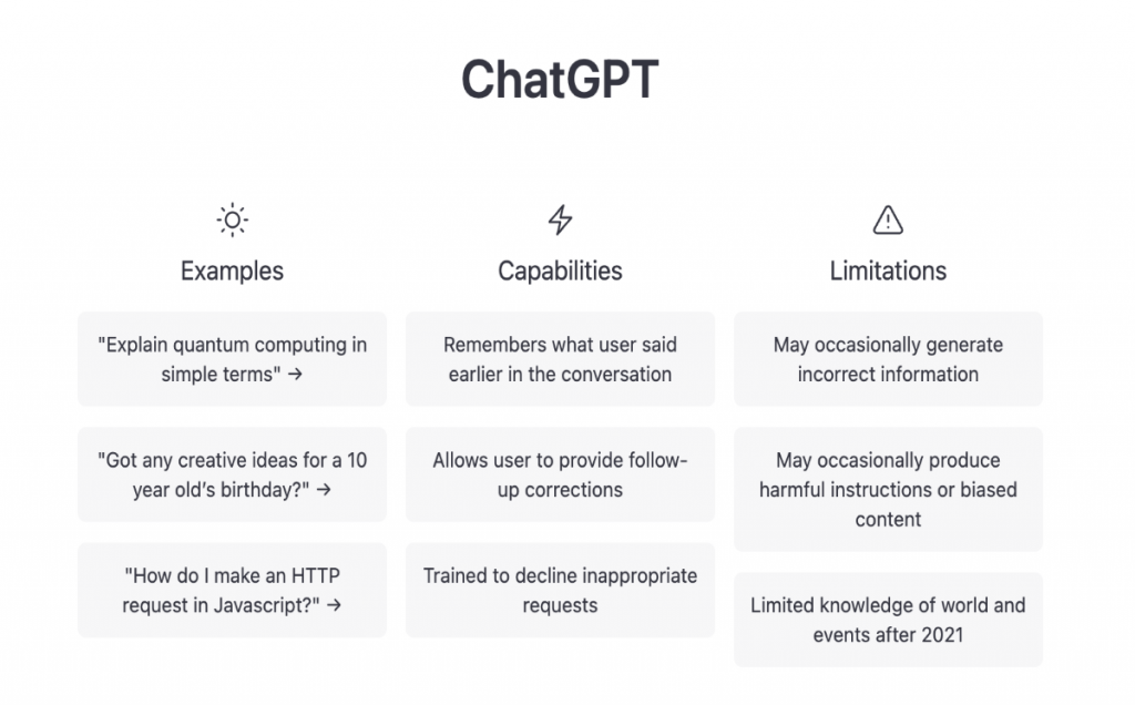 قابلیت و معایب ChatGPT