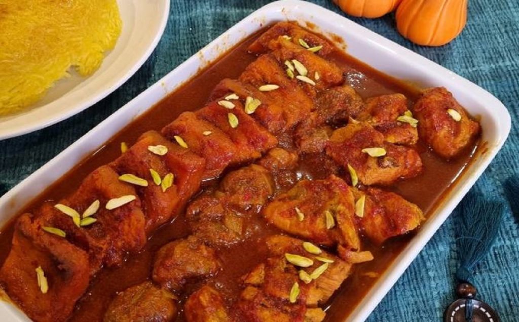 خورش کدو حلوایی شام یلدا