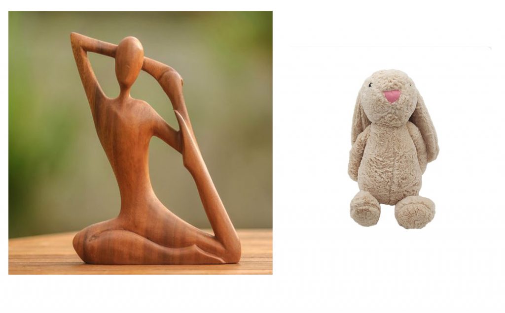 عروسک و مجسمه چوبی