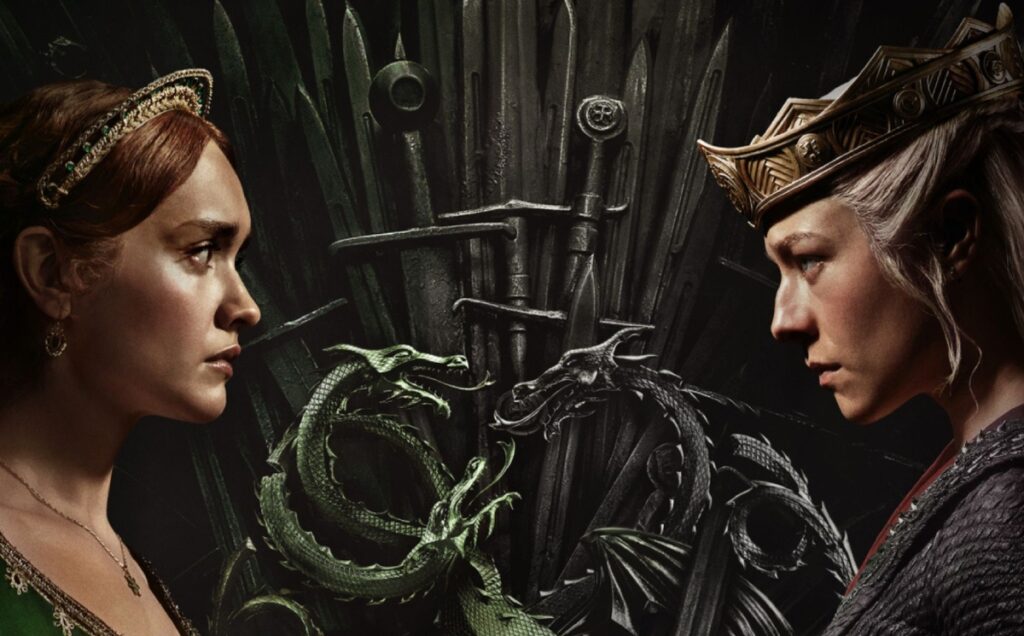 سریال خاندان اژدها مشابه سریال گیم آف ترونز