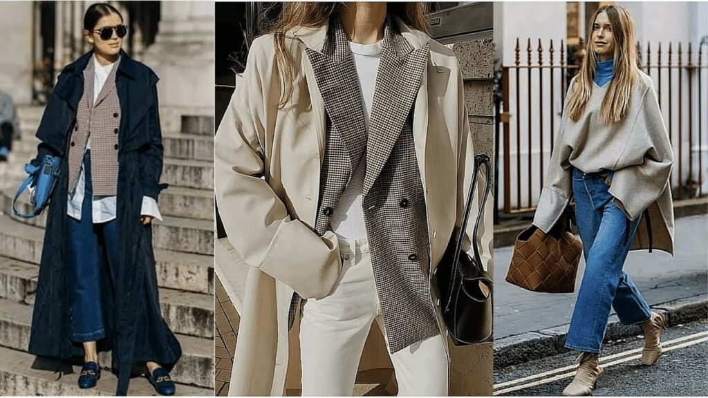 ترکیب رنگ وبافت برای استایل پاییز و زمستان