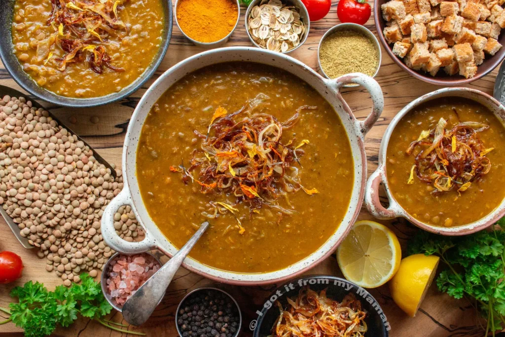 عدسی غذایی مقوی برای سرماخوردگی